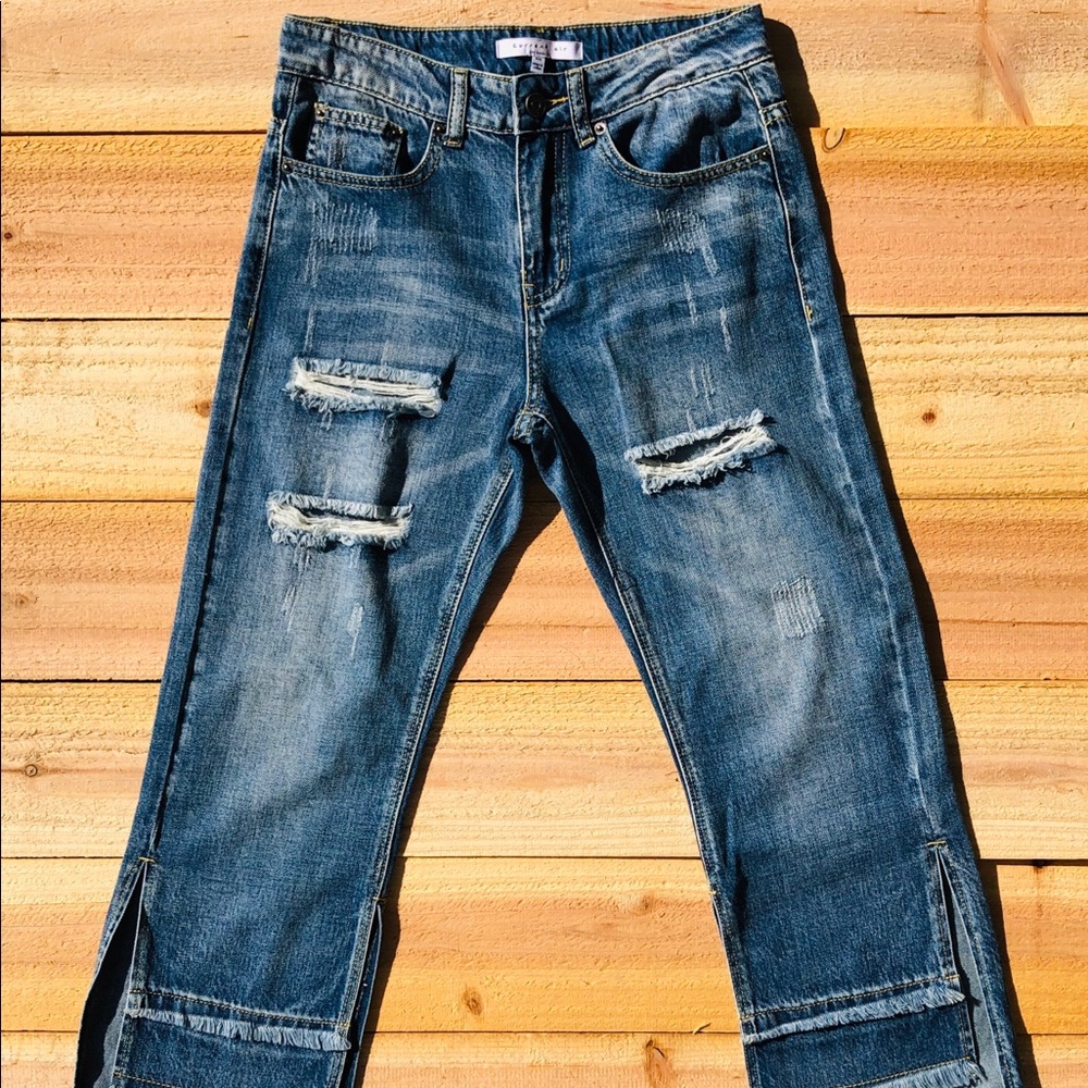 Current Air Distressed Jeans - Picture 3 of 8